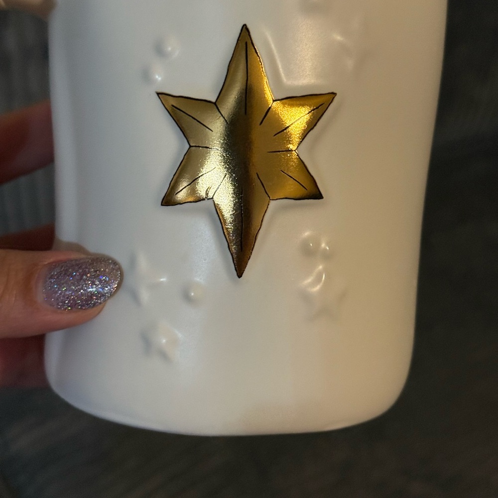 Rae Dunn White Mug - Follow The Star - Picture 4 of 7